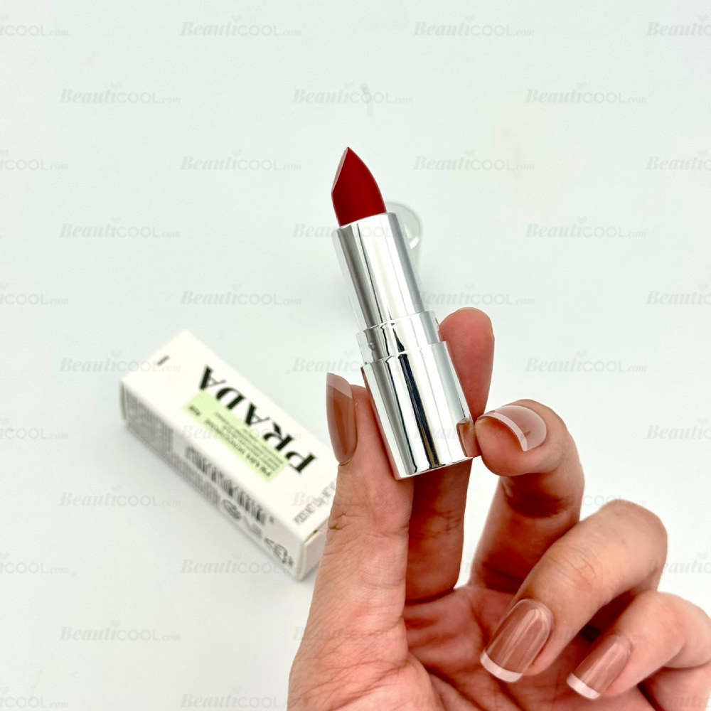 PRADA Monochrome Hyper Matte Lipstick 1.3g #R28 Fuoco, PRADA Monochrome Hyper Matte , PRADA Monochrome Hyper Matte ราคา , PRADA Monochrome Hyper Matte รีวิว ,PRADA Monochrome Hyper Matte สีไหนสวย, PRADA, PRADA ลิปสติก